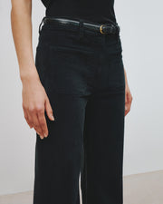 FLORENCE CORDUROY PANT IN BLACK
