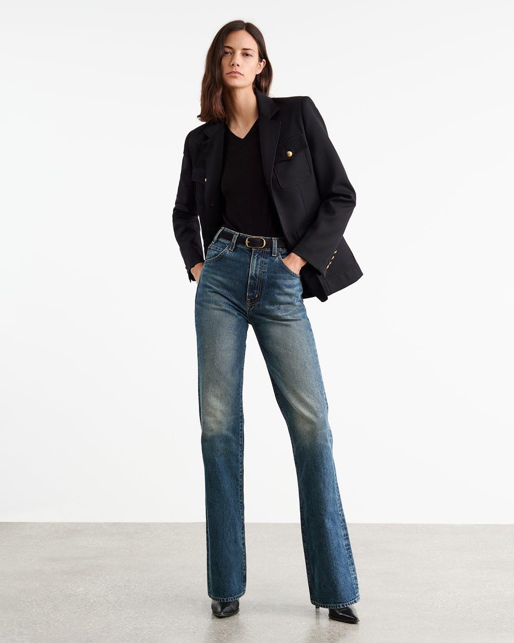 JANAH SWEATER IN BLACK