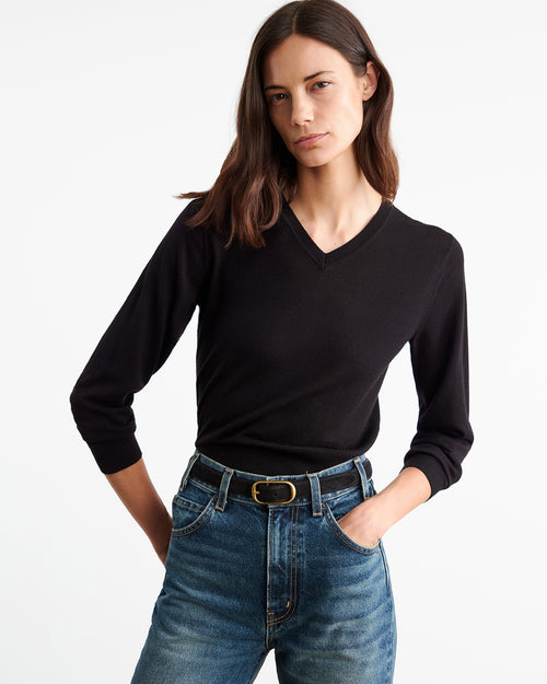 JANAH SWEATER IN BLACK