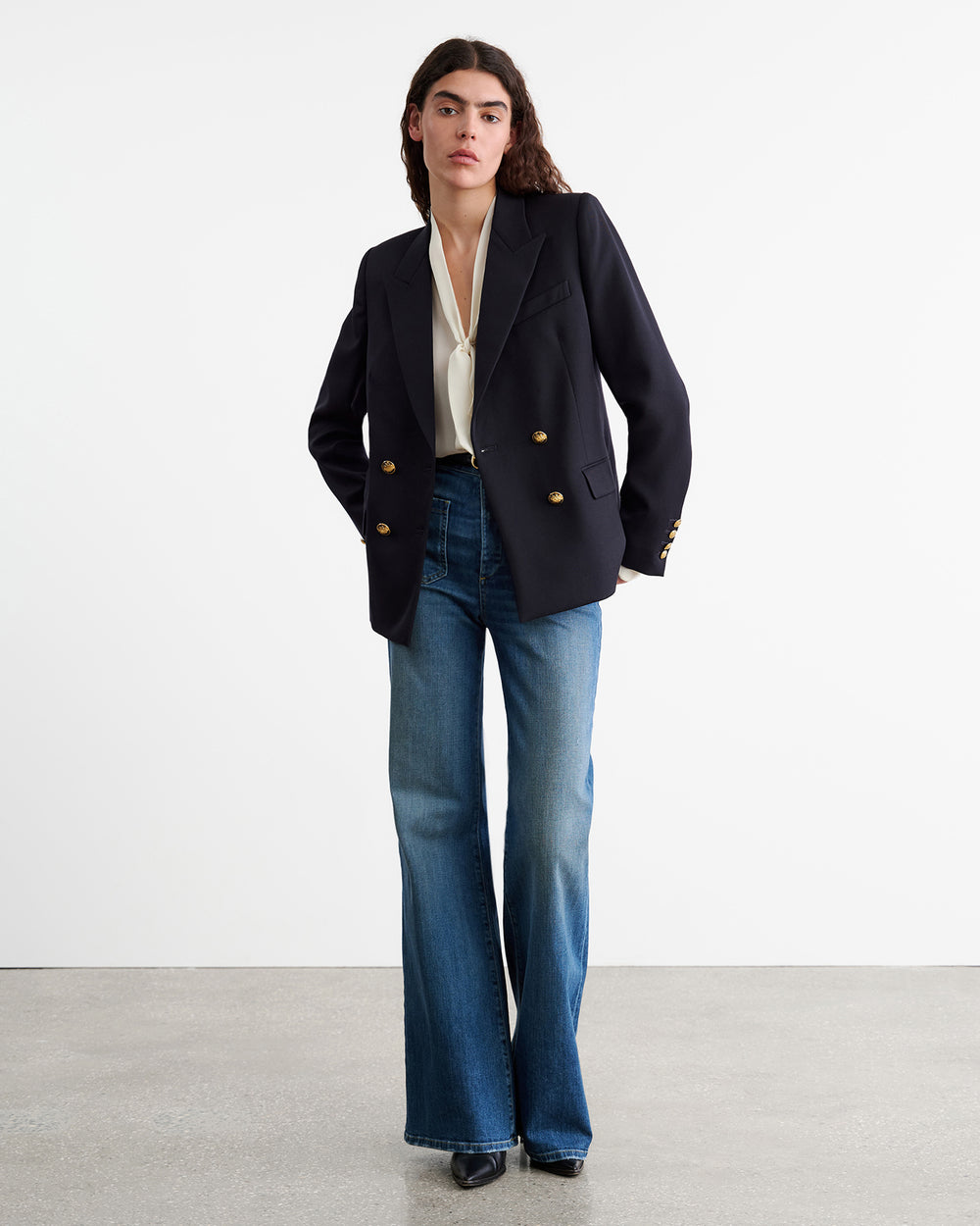 VEDA JACKET IN MIDNIGHT