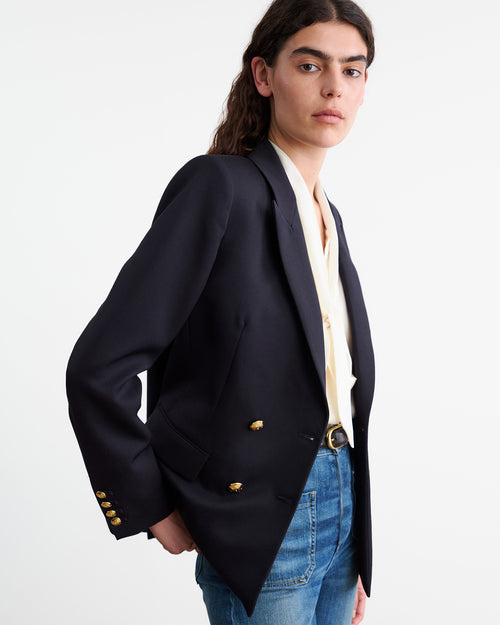 VEDA JACKET IN MIDNIGHT