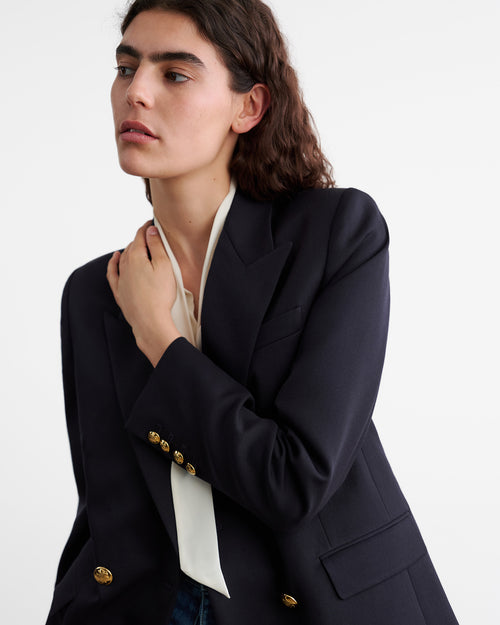 VEDA JACKET IN MIDNIGHT