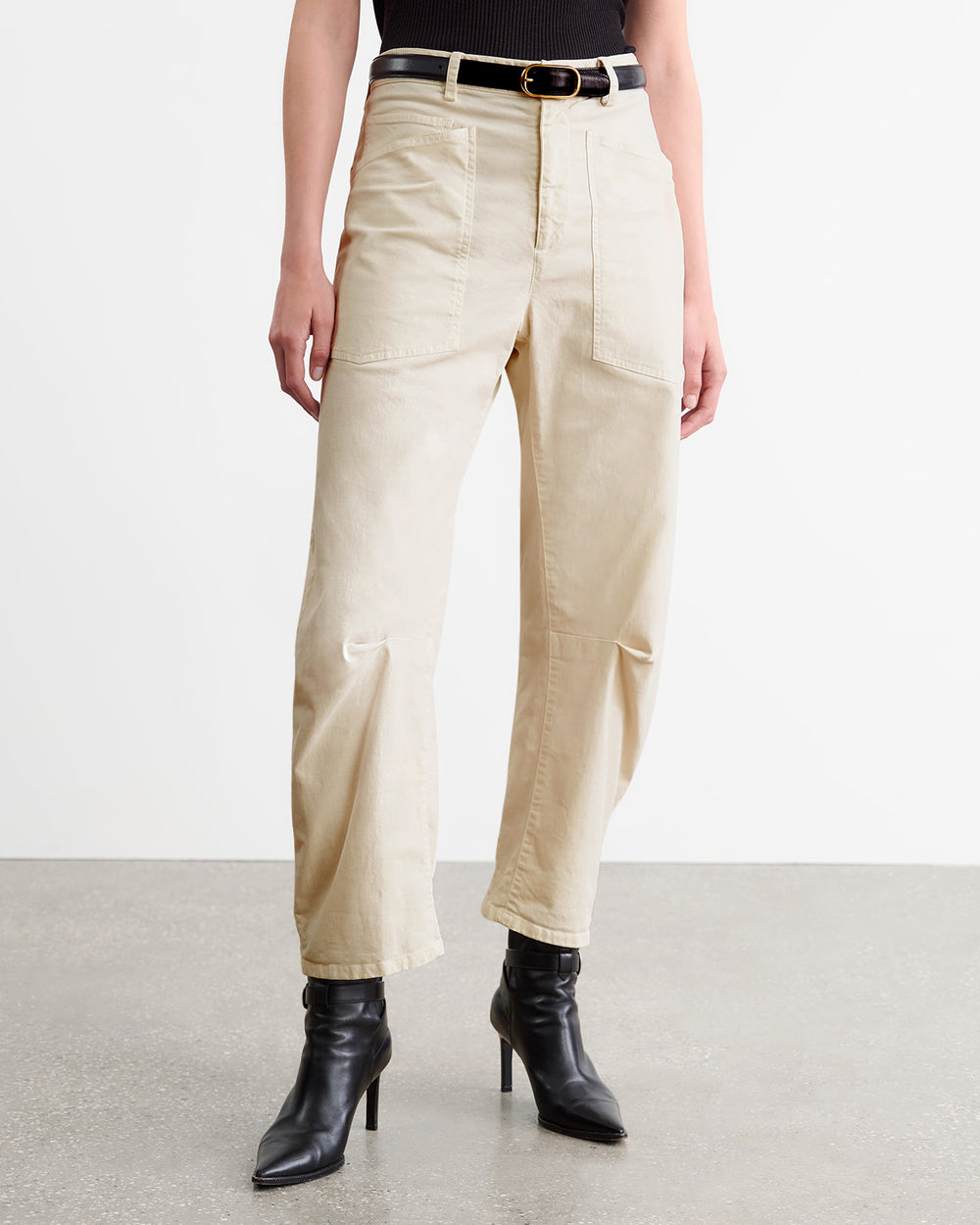 SHON PANT IN BONE