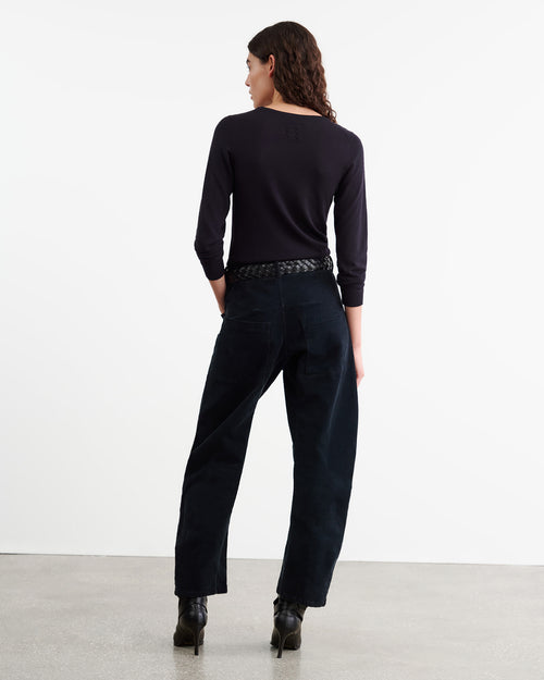 ORIANA SWEATER IN MIDNIGHT