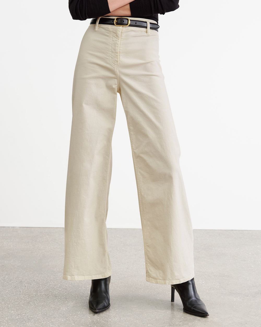 MEGAN PANT IN BONE