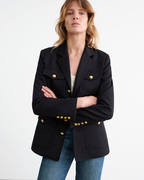 NELSON JACKET IN BLACK