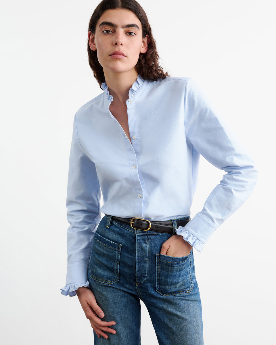 LYDIA SHIRT IN LIGHT BLUE