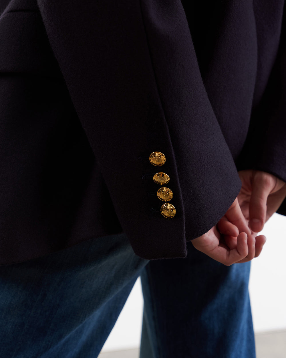VIANNEY COAT IN DARK NAVY