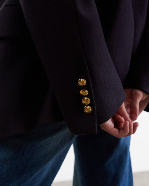 VIANNEY COAT IN DARK NAVY