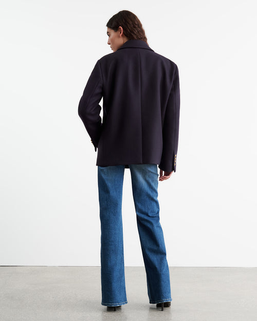 VIANNEY COAT IN DARK NAVY