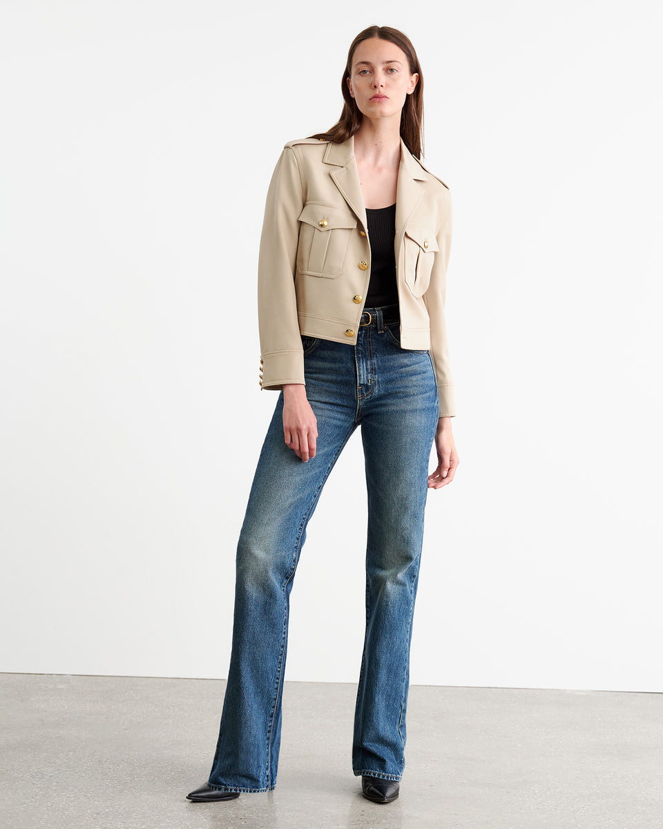 LISE JACKET IN ROOSEVELT KHAKI