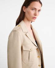 LISE JACKET IN ROOSEVELT KHAKI