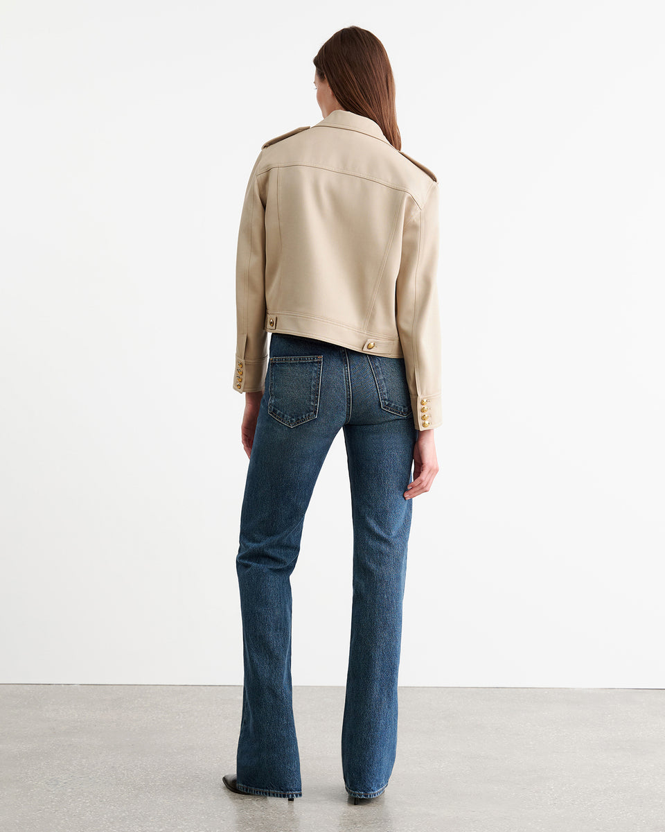 LISE JACKET IN ROOSEVELT KHAKI