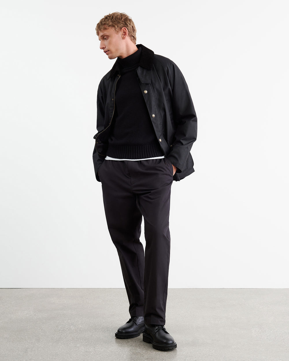 LAWRENCE PANT IN BLACK