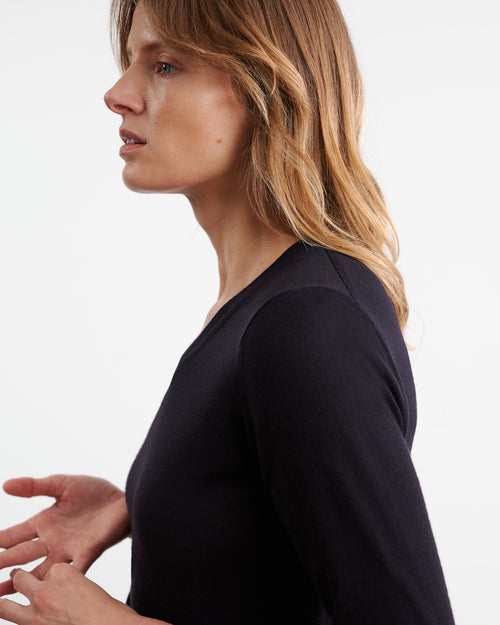 JANAH SWEATER IN MIDNIGHT