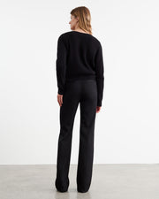 KORINA CASHMERE SWEATER IN BLACK