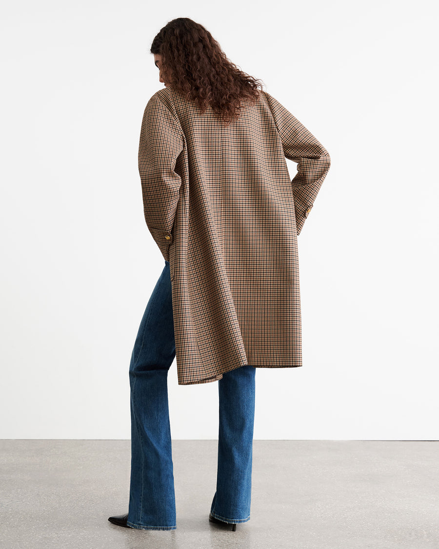 Houndstooth duster coat outlet