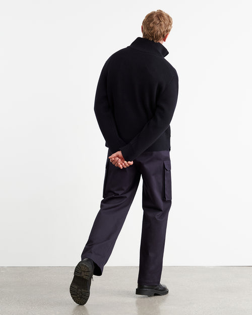 AXEL SWEATER IN DARK NAVY