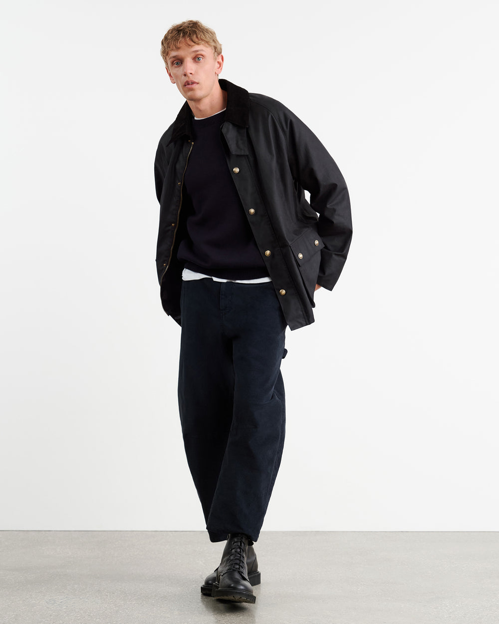 KYLIAN JACKET IN BLACK