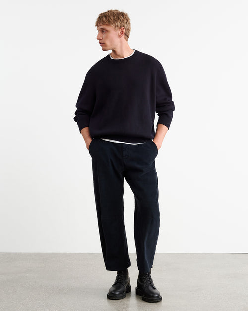 CARPENTER CORDUROY PANT IN MIDNIGHT