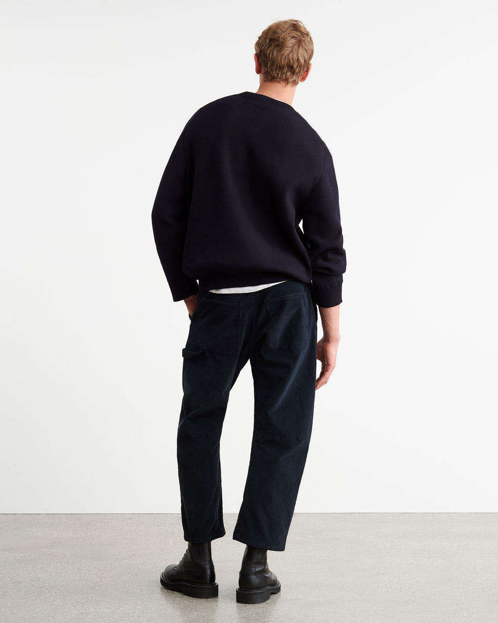 CARPENTER CORDUROY PANT IN MIDNIGHT