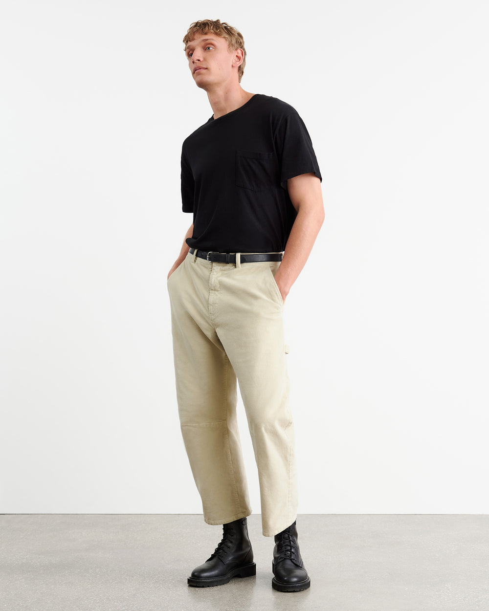 CARPENTER CORDUROY PANT IN BONE