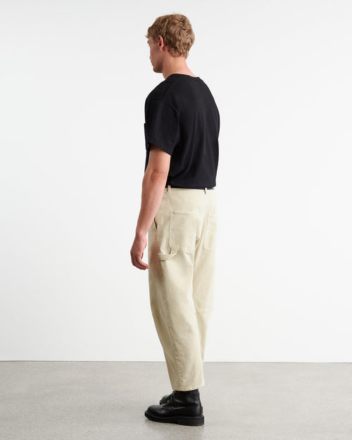 CARPENTER CORDUROY PANT IN BONE