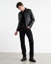 JOVAN CASHMERE POLO IN DARK NAVY