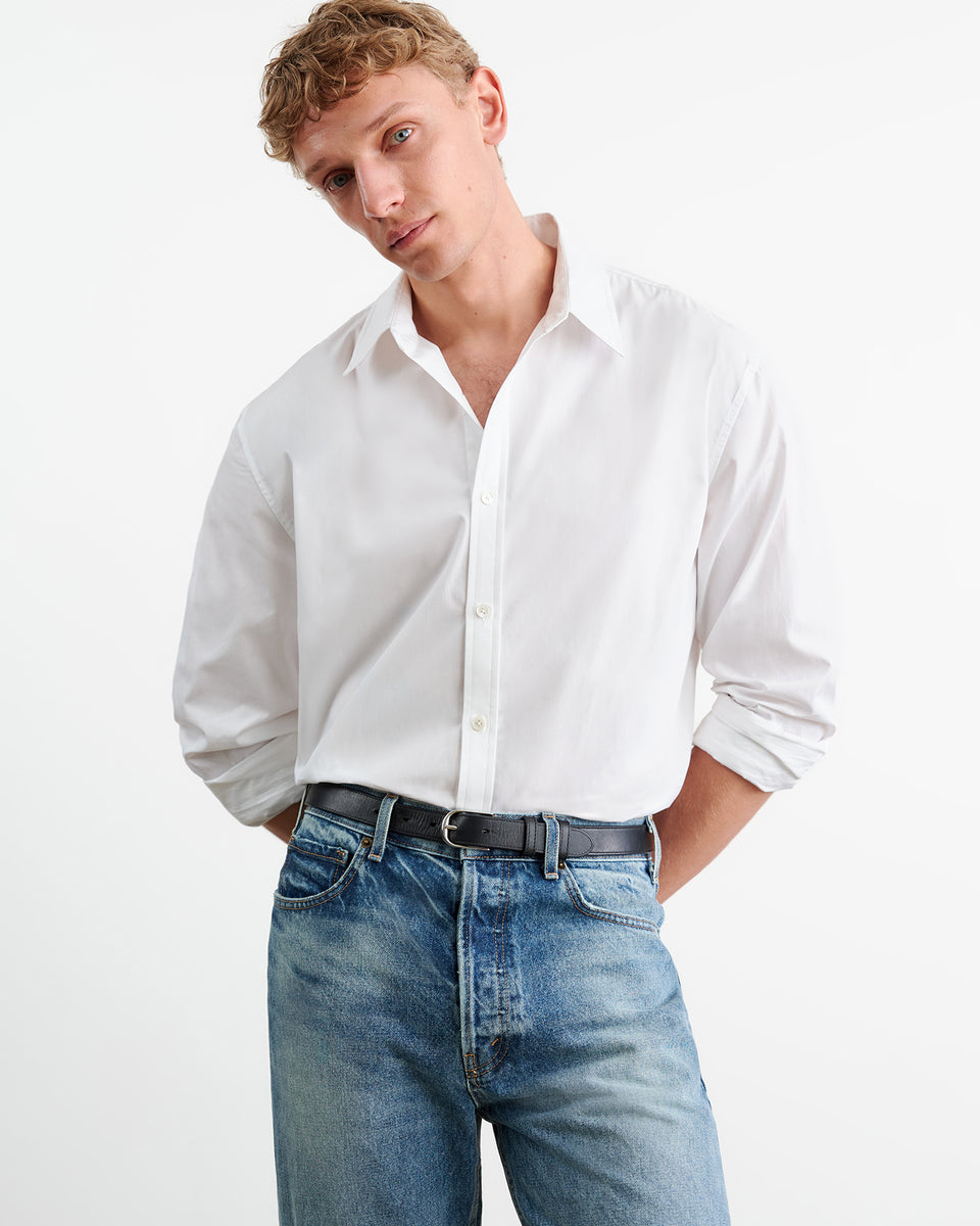 CRISTOBAL SHIRT IN WHITE