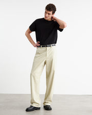 CARSEN COTTON PANT IN BONE