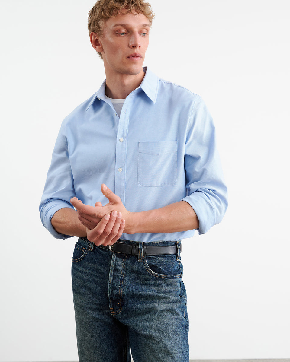 FINN SHIRT IN LIGHT BLUE