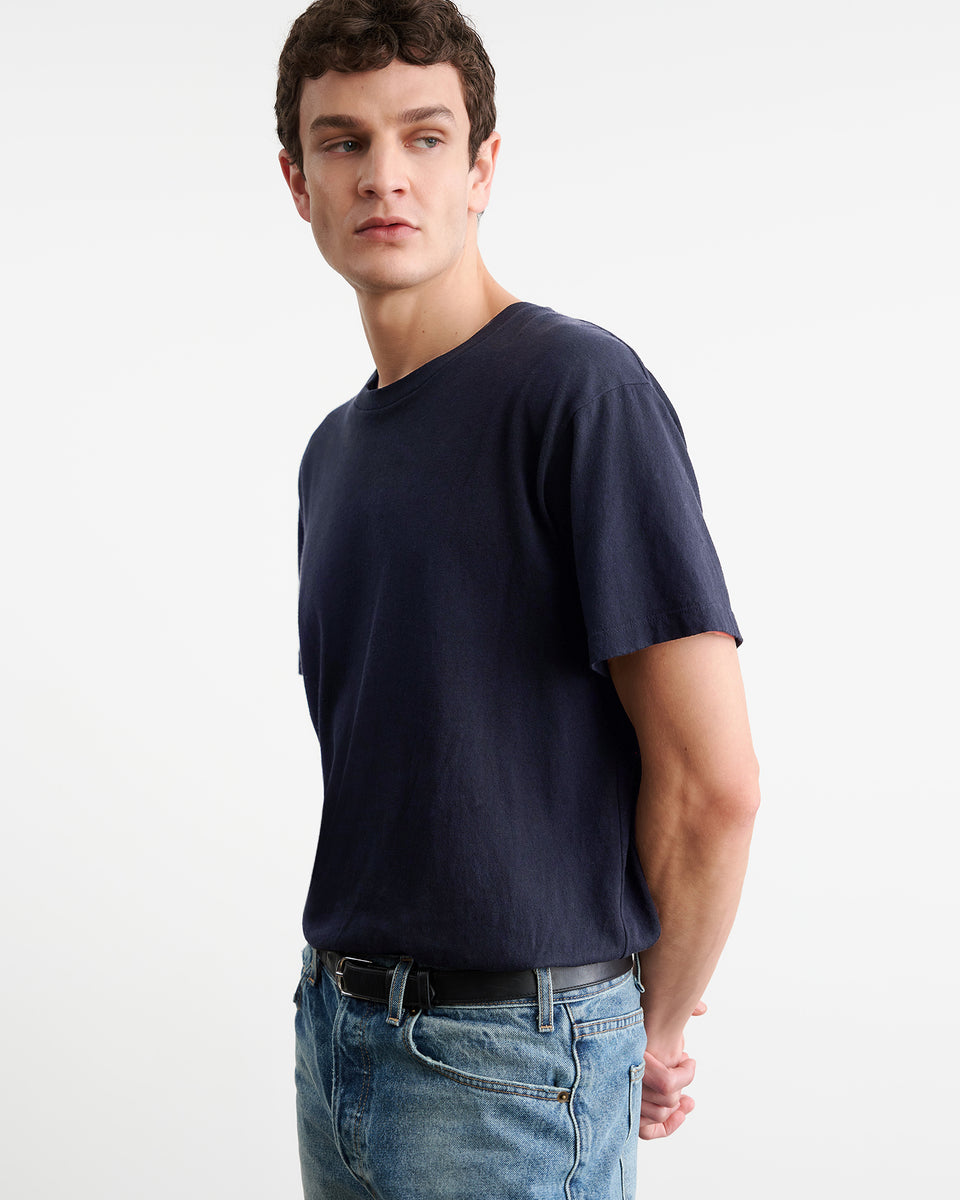 BRANDON TEE IN DARK NAVY