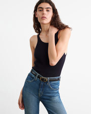 LOTTIE KNIT TANK IN DARK NAVY