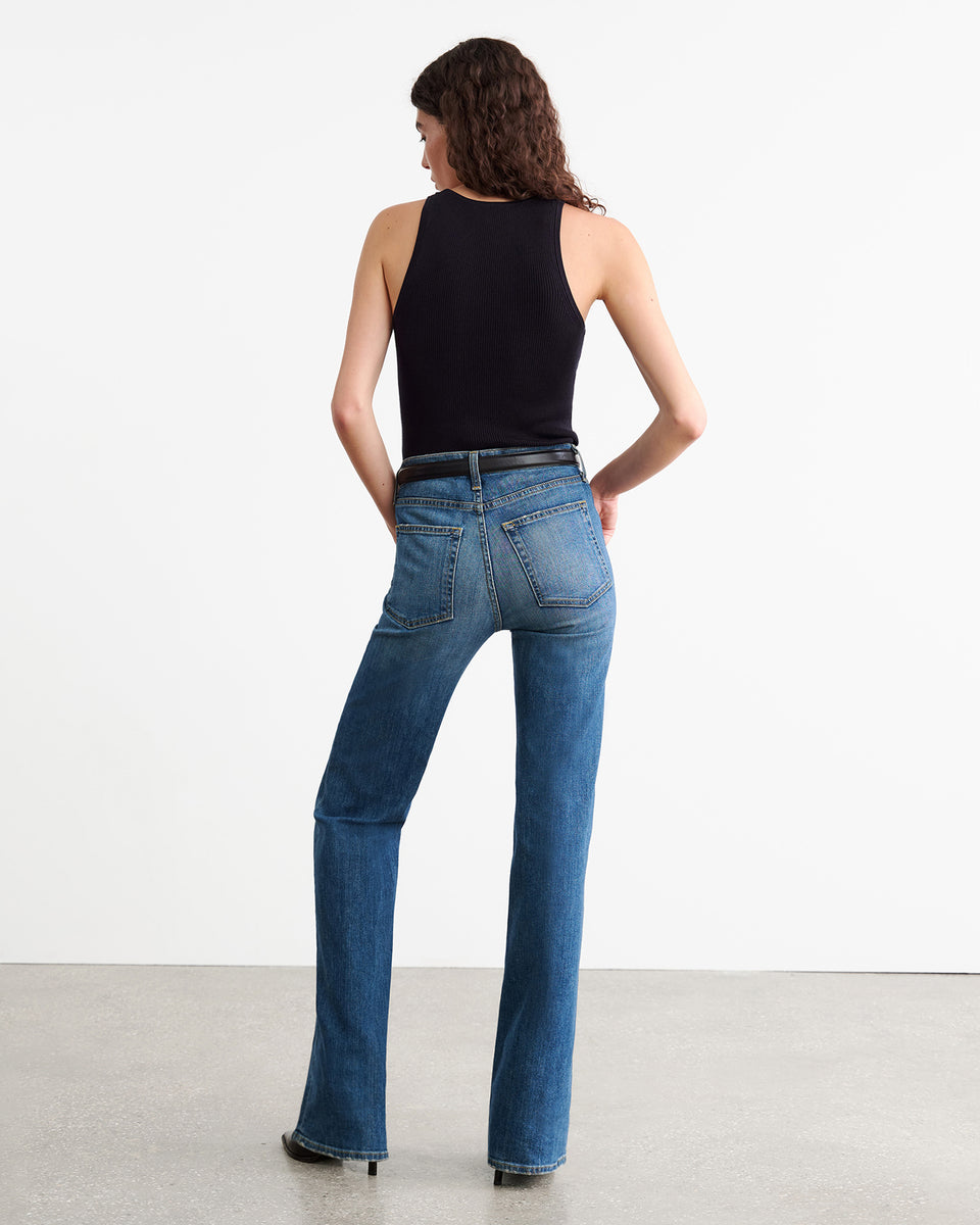 LOTTIE KNIT TANK IN DARK NAVY