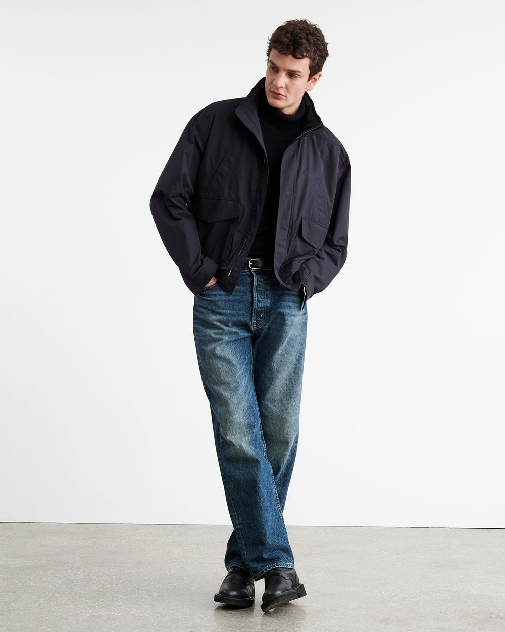 RHETT JACKET IN DARK NAVY