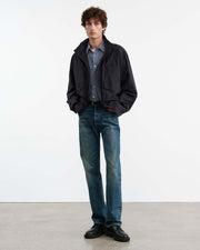 DECLAN SHIRT IN NAVY VICHY CHECK