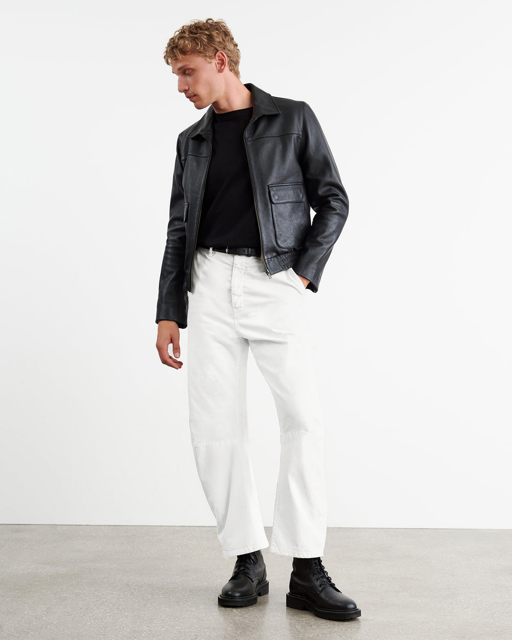 CARPENTER PANT IN WHITE