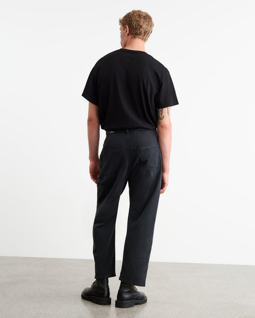 BRANDON TEE IN JET BLACK