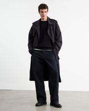 CARSEN COTTON PANT IN MIDNIGHT