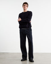 CARSEN COTTON PANT IN MIDNIGHT