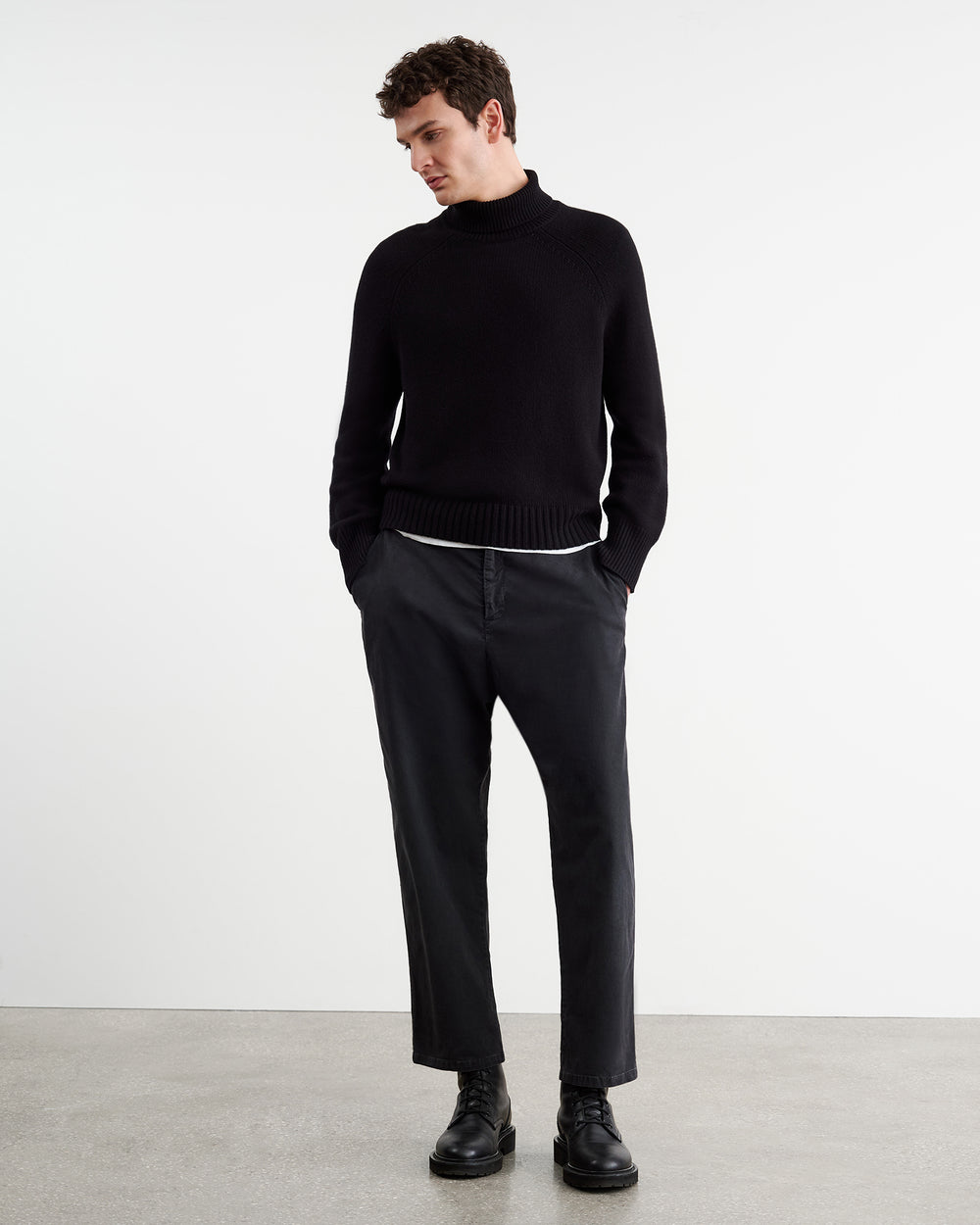 PARIS PANT IN JET BLACK