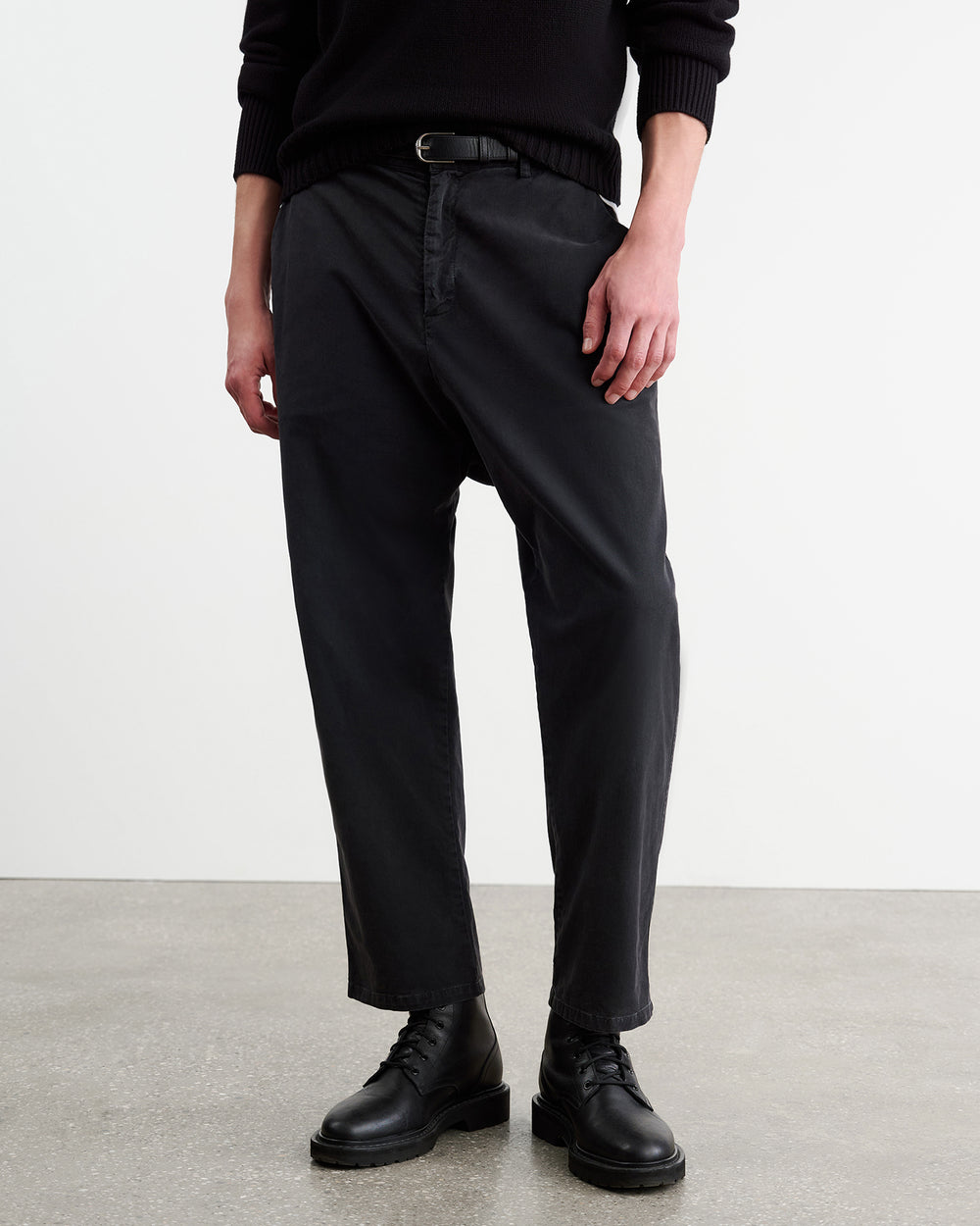 PARIS PANT IN JET BLACK