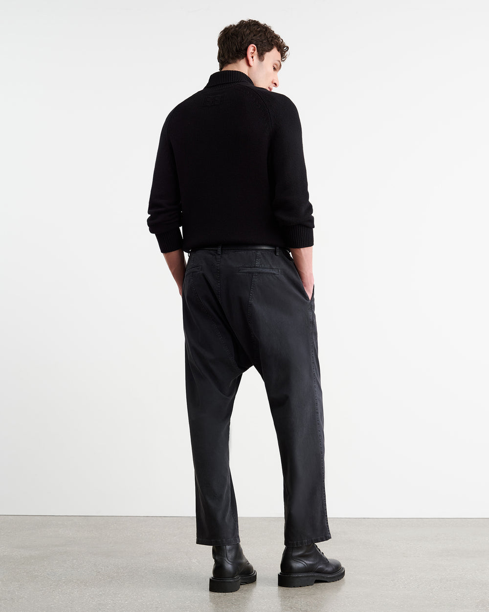 PARIS PANT IN JET BLACK
