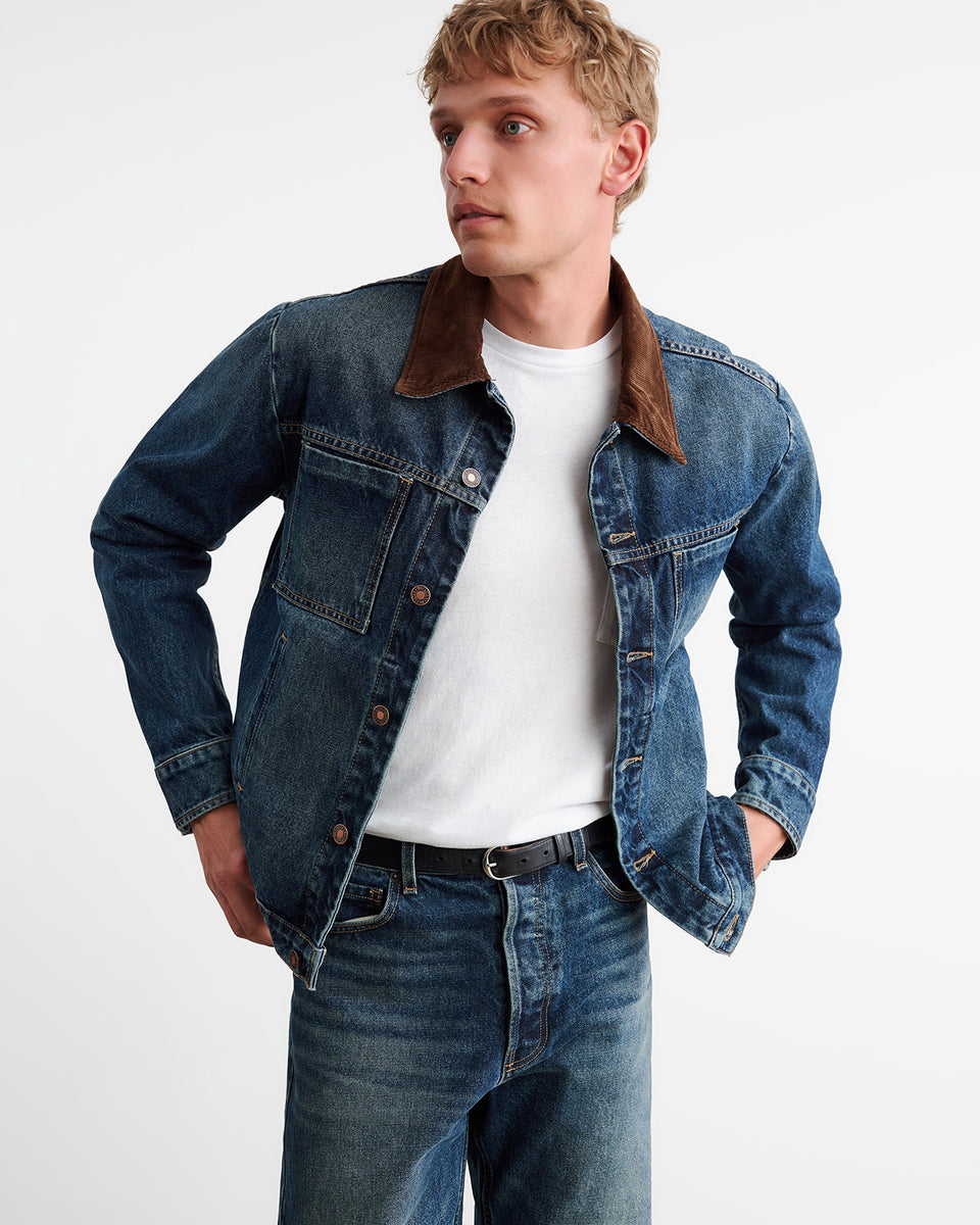 CHESTER DENIM JACKET IN CHESTER DENIM JACKET