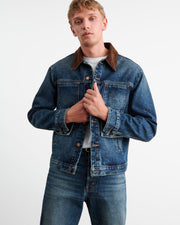 CHESTER DENIM JACKET IN SIMON WASH