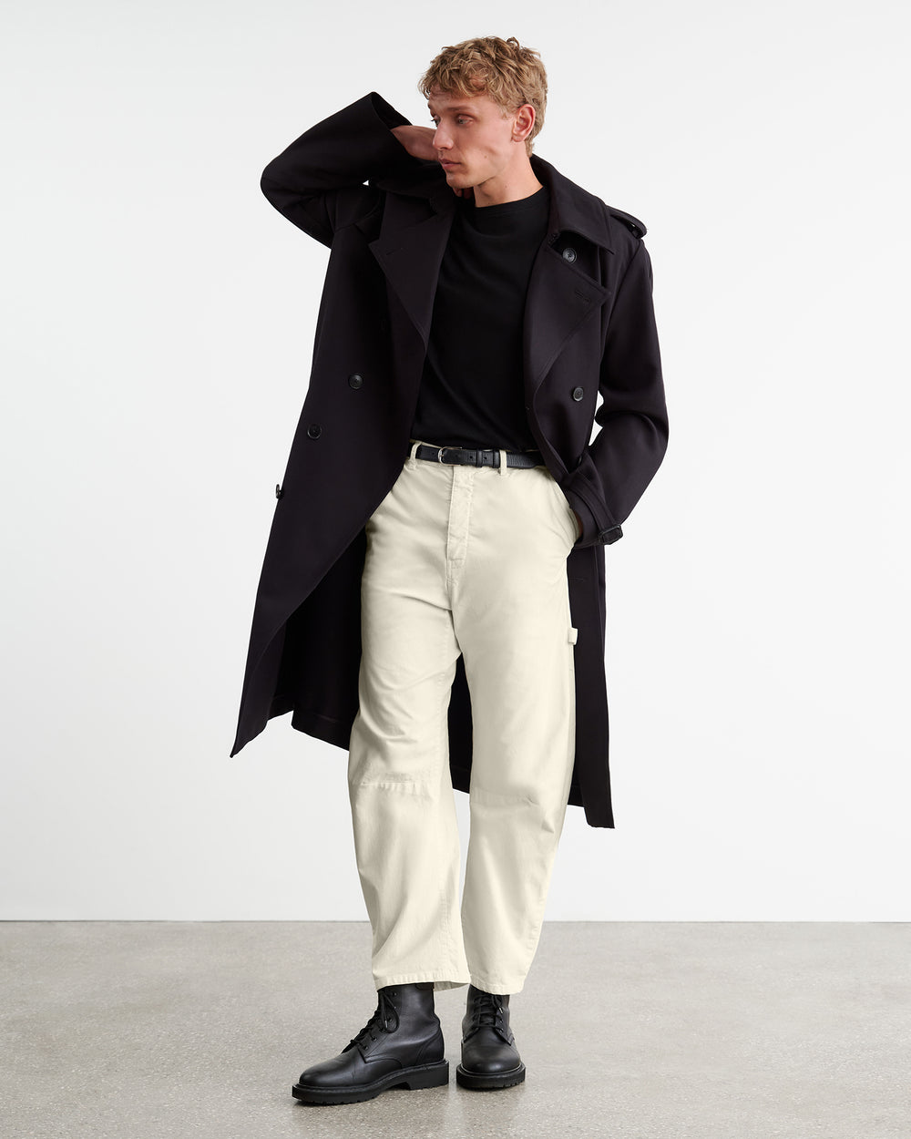 CARPENTER PANT IN BONE