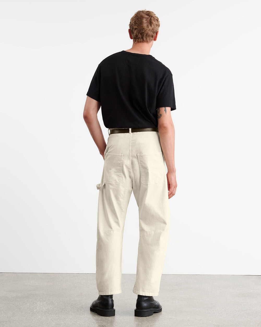 CARPENTER PANT IN BONE