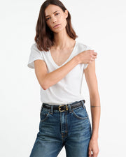 CAROL TEE IN WHITE