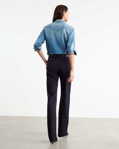 TRAVIS SHIRT IN LIGHT WASH