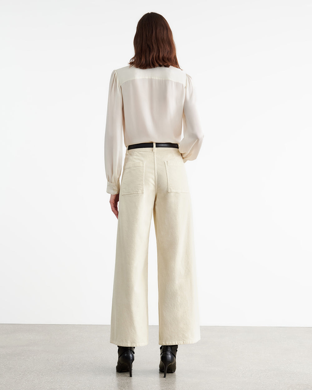MEGAN CORDUROY PANT IN BONE